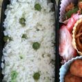 紅茶大好き♪'s cooksnap of when they made 旬のグリーンピース✿　ピースごはん　✿.