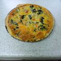 秘密のアッコちゃん's cooksnap of when they made 簡単冷凍パイシート鮭とほうれん草キッシュ.