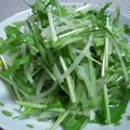 ちはる2011's cooksnap of when they made もやしと水菜のナムル.
