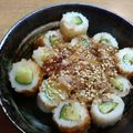 annnnn's cooksnap of when they made 竹輪きゅうりの.