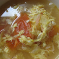あっこりんママ's cooksnap of when they made ダシが旨い☆トマトと卵のス～プ☆.