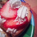 ★ひいらぎ★'s cooksnap of when they made おいしい♪イチゴショートースト♪.