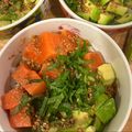 みや☆じゅん's cooksnap of when they made スモークサーモンとアボカドの簡単丼♪.