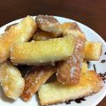 panvan's cooksnap of when they made パンの耳のラスク　（かりんとう）.