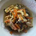 まんぼちゃん's cooksnap of when they made 竹の子とワラビの卵とじ.
