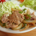 Nekozame's cooksnap of when they made やわらか〜い☆豚のしょうが焼き.