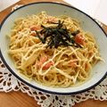ルリナ's cooksnap of when they made 社会人の簡単明太子パスタ.