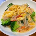 1710a08's cooksnap of when they made ❂ブロッコリーのカニ玉あんかけ❂.