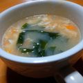 ちくわ君's cooksnap of when they made ふわふわ♡たまごわかめスープ.