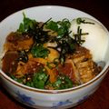やまももすもも's cooksnap of when they made まぐろづけのあぶり丼.