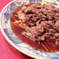 umizarusuki's cooksnap of when they made 牛肉炒めマリネ風.