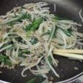 ましゅまろcocoa's cooksnap of when they made にらもやし炒め.