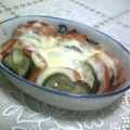 ねっちゃんっ's cooksnap of when they made フレッシュトマトとナスのチーズ焼き.