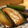 tomokoshiawase's cooksnap of when they made きゅうりのウスターソース漬け.