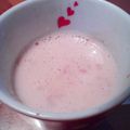 ★ひいらぎ★'s cooksnap of when they made 離乳食・デザート■バナナ苺ミルク.