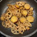 よりさく♡'s cooksnap of when they made 簡単♪さつま芋と蓮根の金平【常備菜】.