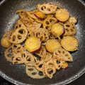 よりさく♡'s cooksnap of when they made 簡単♪さつま芋と蓮根の金平【常備菜】.