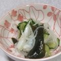 きらり流れ星's cooksnap of when they made きゅうりの酢のもの.