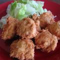 ねずこう's cooksnap of when they made 白身魚のナゲット　鶏肉でもＯＫ！.