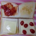 るらちゃん's cooksnap of when they made きなこばたートースト❤.
