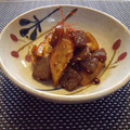 もぇちん's cooksnap of when they made こんにゃくとちくわのゴマ味噌炒め.