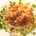 ライオンママ's cooksnap of when they made れんこんの梅おかかマヨ和え.