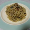 碧夢果希's cooksnap of when they made 簡単！大根の葉っぱとツナの和風スパ.