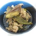 жゆきにゃж's cooksnap of when they made *牛肉と茄子・ピーマンの煮びたし*.