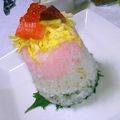 Meruu's cooksnap of when they made 絶対喜ばれる♥♡カラフルちらし寿司.