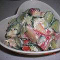 ゆけり３兄弟's cooksnap of when they made ●和風味●かにかまクリチー.