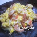 ぶーにゃんM's cooksnap of when they made マー坊の✿海老卵炒め✿.