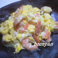 ぶーにゃんM's cooksnap of when they made マー坊の✿海老卵炒め✿.