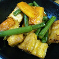 ☆あさごん☆'s cooksnap of when they made 簡単！厚揚げとにんにくの芽の味噌バタ炒め.