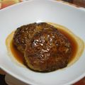 kiyapiya's cooksnap of when they made ハンバーグデミグラスソース.