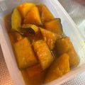 あんでぃとゆりこ's cooksnap of when they made ストウブ鍋でホクホクかぼちゃの煮物♪.