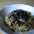 ふくめい's cooksnap of when they made 簡単10分♪梅しそ納豆パスタ.