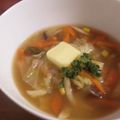 濃厚旨ミルク's cooksnap of when they made キャベツと玉ねぎの味噌バタースープ.