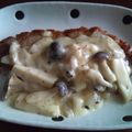 yuryoママ's cooksnap of when they made ポークソテーきのこクリームソース.