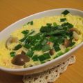 リラシャン's cooksnap of when they made レンジ3分◆にらと豆腐のプルルン茶碗蒸し.