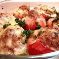 cocoりえ's cooksnap of when they made まるごとトマトの肉詰めロースト*.