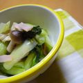 ゆめぽっこ's cooksnap of when they made しめじとチンゲンサイ炒め.