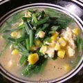 ハナ☆クロ's cooksnap of when they made 簡単！ニラタマコーン中華スープ.