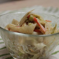 taniko0110's cooksnap of when they made しゃきしゃき大根の皮のサラダ.
