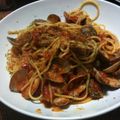 ykmtk's cooksnap of when they made あさりのスパゲティ（ボンゴレロッソ）.