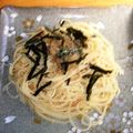 みわたろう's cooksnap of when they made めんたいクリームパスタonくるみ納豆♪.