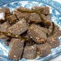 gundogs's cooksnap of when they made こんにゃくと昆布の炊いたの.