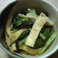 りぃり〜's cooksnap of when they made ◆京風おばん菜　小松菜と油揚げの炊いたん.
