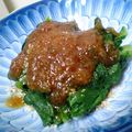 maruru-nn's cooksnap of when they made 一瞬! 小松菜とニラのおひたし.