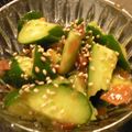 ポメリー's cooksnap of when they made たたききゅうりの梅あえ.