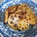 sweethazu's cooksnap of when they made ♪れんこんの甘辛煮♪.